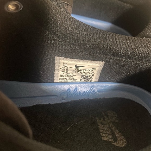 🔥Nike SBs Black used men’s sneaker- size 11 - Picture 9 of 12